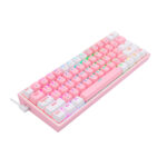 Teclado Gamer Redragon Fizz Pro Inalámbrico  K616 | Pink / White - Imagen 5