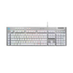 Teclado Mecánico Gamer Logitech G815 RGB Lightsync - Blanco