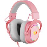 AURICULAR GAMER REDRAGON ZEUS X H510-RGB- Pink