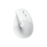 Mouse Inalámbrico Ergonómico Logitech LIFT Vertical - Blanco