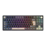 TECLADO ROYAL KLUDGE RK-R87PRO TKL CABLEADO PHANTOM - CREAMY SWITCH