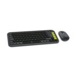Teclado Logitech + Mouse Pop Icon Bluetooth Wireless Negro - Imagen 2