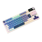 TECLADO MECANICO ROYAL KLUDGE RK-S85 INALAMBRICO 2.4 BT (SW-CLOUD)-HORIZON BLUE - Imagen 2