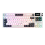 TECLADO ROYAL KLUDGE RK-S85 TKL INALAMBRICO WHITE NIGHT - Imagen 4