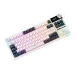 TECLADO ROYAL KLUDGE RK-S85 TKL INALAMBRICO WHITE NIGHT - Imagen 2
